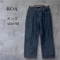 ROA ロア デニムパンツ ワイドデニム M