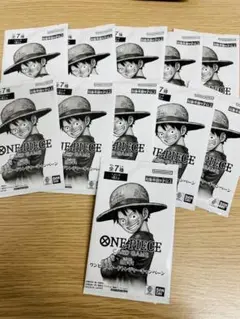 未開封　11パック　ワンピースカード　トレジャーキャンペーン　3周年