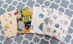 ハンドメイド　男の子用　ミニサイズ　ポケットティッシュケース　4枚　まとめ売り