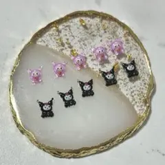 新品未使用⬛︎クロミ3Dネイルパーツ10個SETまとめ売りサンリオマイメロディ