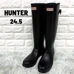 HUNTERハンター レインブーツ　黒　EU39