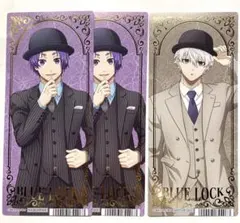 ブルーロック 御影玲王 凪誠士郎 アニメイト 特典 箔押ししおり