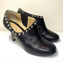 ペリーコ（PELLICO）サイズ表記「36」ブラックレザー　ショートブーツ