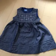 ファミリア ワンピース  ジャンパースカート80