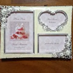 Gentie フラワー装飾フォトフレーム