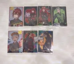 ツイステ　トレカ　7枚セット　エース　リドル　セベク　カリム　ジャミル　レオナ