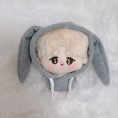 BTS Jimin ジミン　もちミン　ぬいぐるみ　ウサギ　フーディコスチュームのサムネイル
