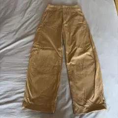 UNIQLO ワイドシルエット チノパンツ ベージュ