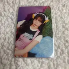 LE SSERAFIM カズハ トレカ ユニバ 特典 CRAZY