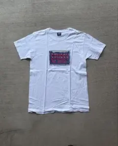 （希少） old stussy Tシャツy2kセンターロゴ デザイン 短丈のサムネイル