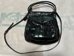 サ*ラ様 JRA公認 クロコダイル ワニ革 ショルダーバッグ ハンドバッグ レデ