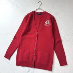 RALPH LAUREN ラルフローレン カーディガン S ロゴ 羊毛 アンゴラ