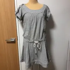 バーバリー　ブルーレーベル　ワンピース　ボーダー　マリン