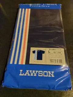 LAWSON オリジナルTシャツ Lサイズ ネイビーブルーのサムネイル