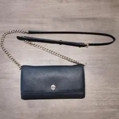 コーチ マーロウ ショルダーバッグ ウォレット 2way ブラック 黒 