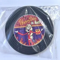 ハズビンホテル 一番くじ G賞 レコード風ラバーコースター チャーリー