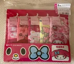 サンリオ レディースソックス 5足セット マイメロディ スニーカーソックス