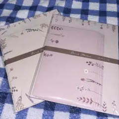 レターセット ドライフラワー ２点セット Kyowa セリア 100均