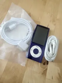 iPod nano (第6世代) 8GB ブルー、充電ケーブル - メルカリ