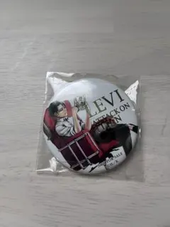 進撃の巨人　リヴァイ　缶バッジ　Anime Japan限定　特典　アニメジャパン