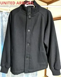 ​【希少/美品】00s UAブルーレーベル ウールメルトンブルゾン M