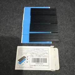 Tuloka 4個ヒートシンク 導熱接着シート4pcs付き