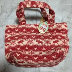 Duffy クリスマス柄トートバッグ