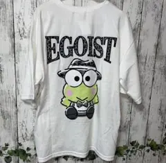 ケロケロケロッピエゴイストTシャツ ブラックTシャツ　ケロッピTシャツ　ホワイト
