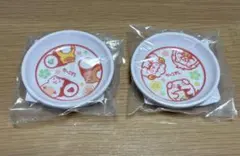 スシロー　だっこずし 小皿 2枚＋ぷっくりシール1枚セット