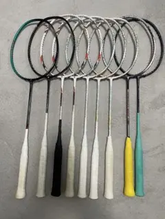 YONEX バドミントンラケット 8本セット - メルカリ