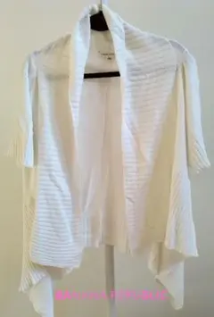 BANANA REPUBLIC 半袖　カーディガン　羽織り　コットン100%