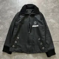 h.naoto rockers h baby coated zip JK Y2K