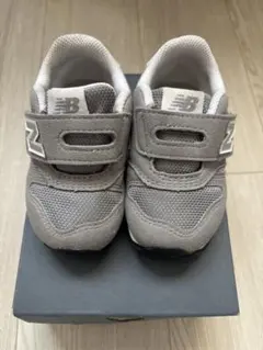 New Balance 373 ベビーシューズ グレー 12cm