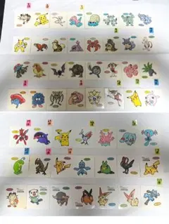 ポケモンパン シール 53枚 主に初期
