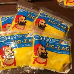 ZIGZAG ジグザグ ウルトラスリム 450個入り 手巻き タバコ 5袋セット