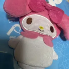 サンリオ　マイメロディ ぬいぐるみポーチ ピンク　キーホルダー コインケース