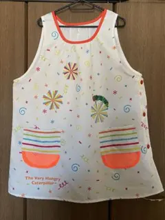 【美品】はらぺこあおむし　エプロン