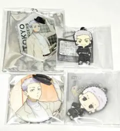 東京リベンジャーズ アクリルキーホルダー 缶バッジ ラバーマスコット 三ツ谷隆