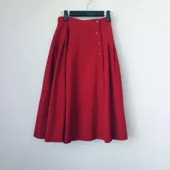 古着 レトロフレアロングスカート