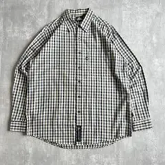 90s　PNB NATION　好配色　タータンチェック　長袖シャツ　XLサイズ