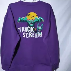 新品 トレーナー XL ハロウィーン モンスターズインク スウェット 刺繍