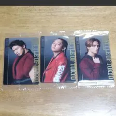 BATTLE OF TOKYO　メタリックプラカード　RAMPAGE　３枚セット