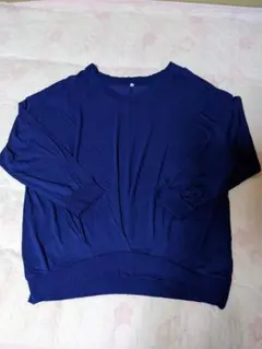 レディース　長袖　ドルマンカットソー　M