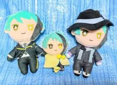 ツイステッドワンダーランド ジェイド EXぬいぐるみ マスコット 3体セット