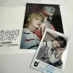 D'PARTMENT ニコラス　Nicolas購入特典写真&ランダムチェキ