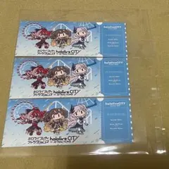 ホロライブシティ インドネシア2期生 チケット風カードまとめ売り