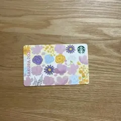 使用済みStarbucks 桜2021カード