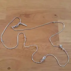 Anne Klein シルバーチェーンネックレス