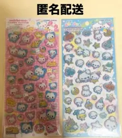 本日限定販売 あわわちゃん ハッピーマーチ キャンディグリッターシール