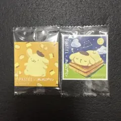 ポムポムプリンパステル　ステッカー さくさくラスクステッカー２枚セット